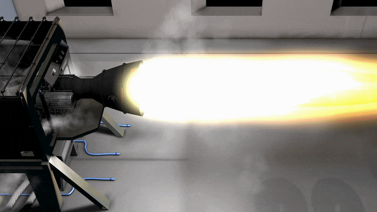 Rocket Engine Concept Animation