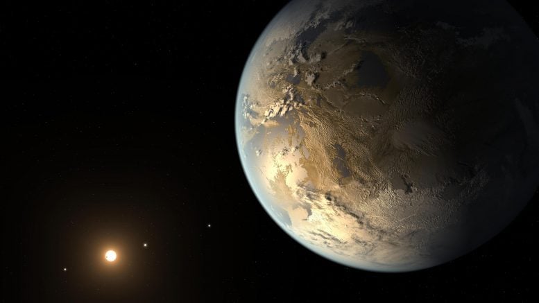 Exoplanète rocheuse Kepler-186f