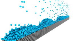 Rogue Wave Nanoparticles Computer Simulation