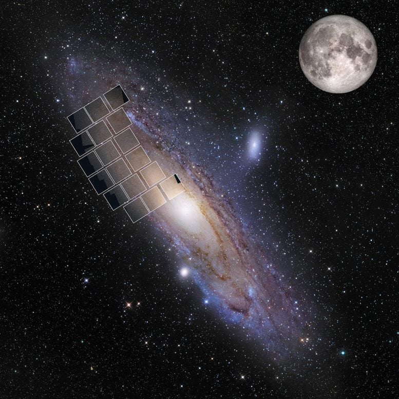 Roman's Simulated View Over the Andromeda Galaxy