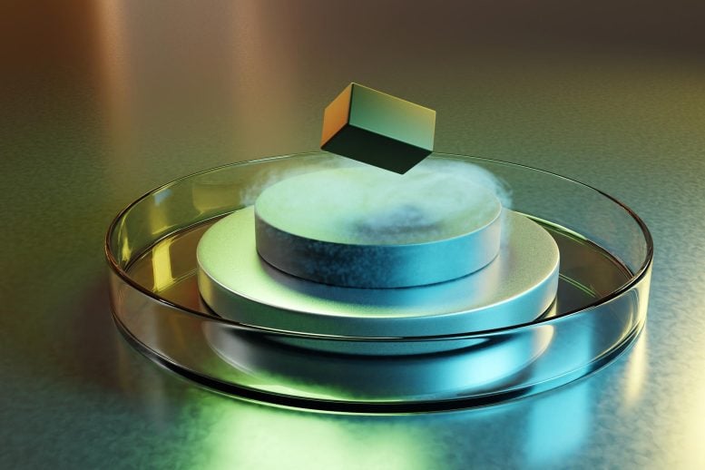 Room Temperature Superconductors Magnetic Levitation Petri Dish