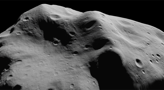 Rosetta Spacecraft Finds Grooves on Lutetia Asteroid