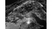 Rosetta Spacecraft Records Eruption of Jets of Dust on 67P