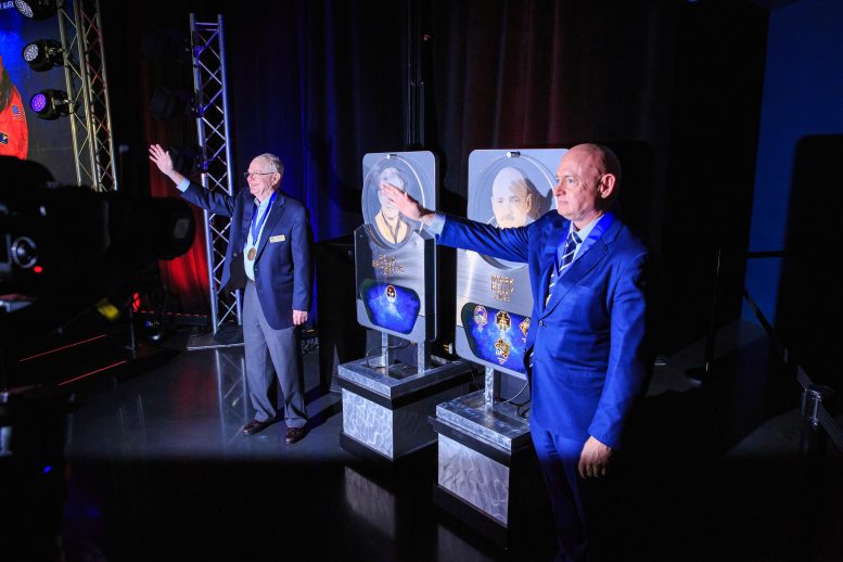 Roy D. Bridges Jr. and Mark Kelly Inducted Into U.S. Astronaut Hall of Fame