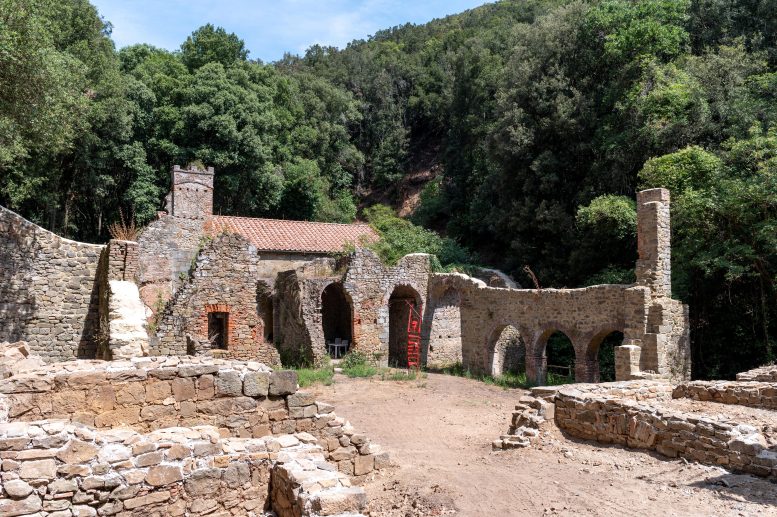 Ruins of the Hermitage of San Guglielmo at Malavalle