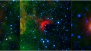 Runaway Stars Leave Infrared Waves in Space