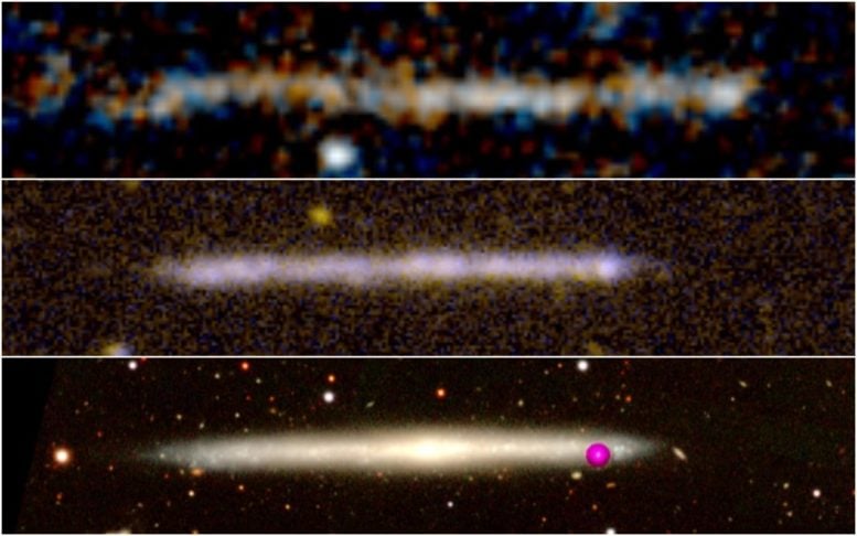 Runaway Supermassive Black Hole or Galaxy