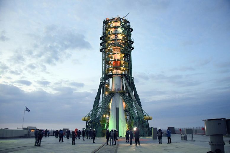 Russian Progress Spacecraft Baikonur Cosmodrome