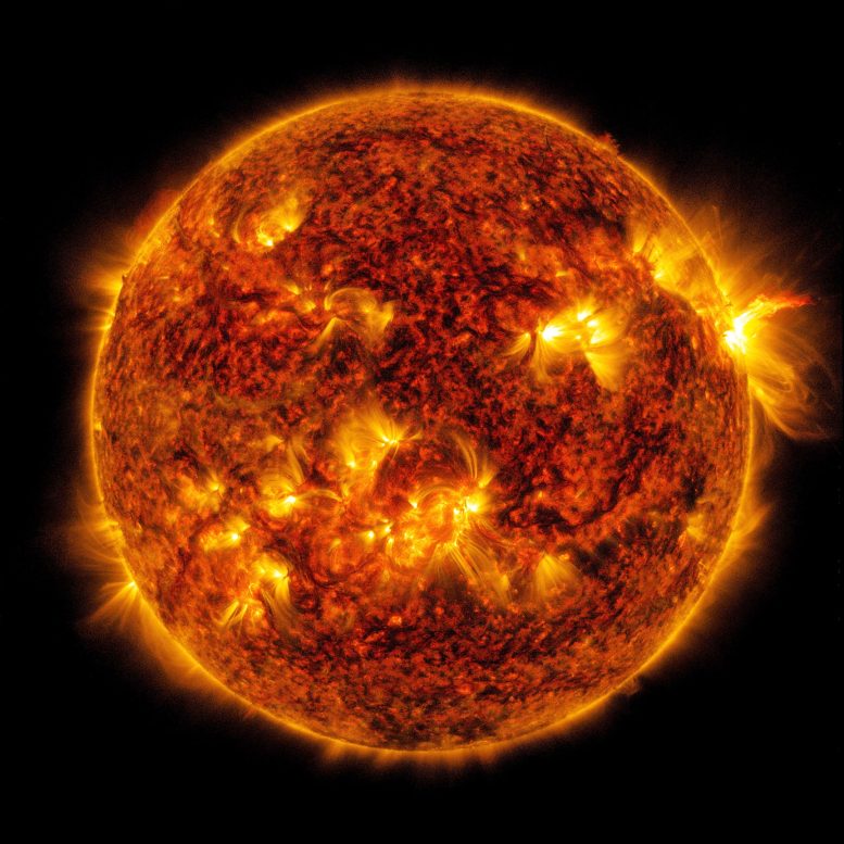 SDO Solar Flare on April 30, 2022