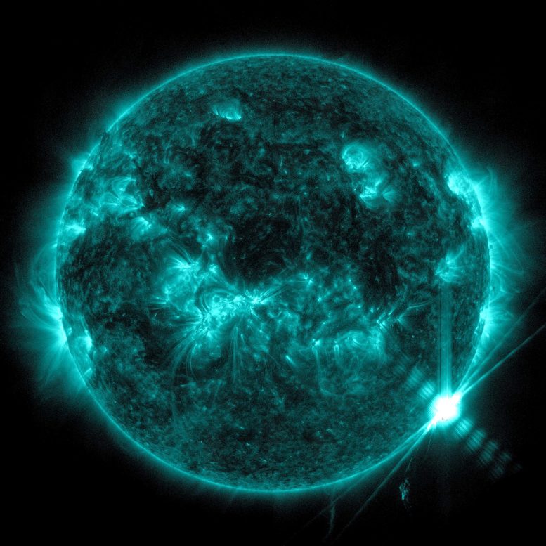 SDO Solar Flare February 2024