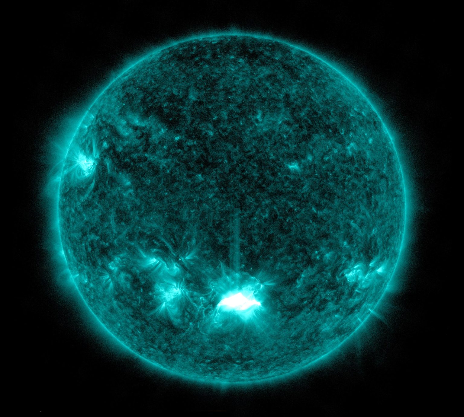 Jamutan Sun Releases a Powerful Burst of Radiation An X1Class Solar