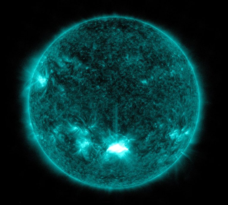 Sun Releases a Powerful Burst of Radiation An X1Class Solar Flare