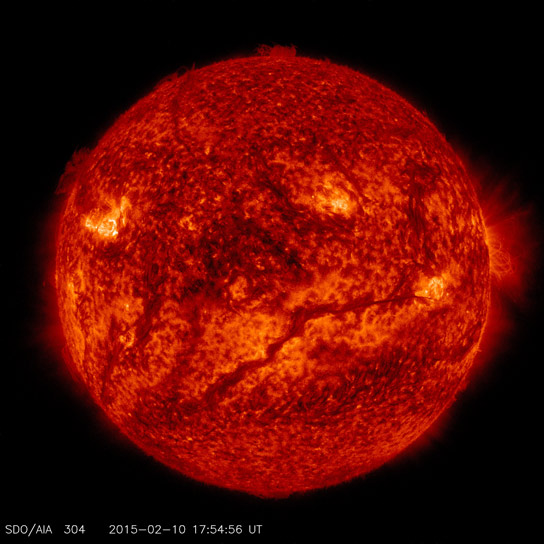 SDO Views Giant Filament on the Sun