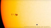 SDO Watches a Sunspot Turn Toward Earth
