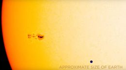 SDO Watches a Sunspot Turn Toward Earth