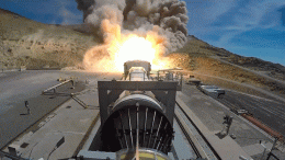SLS Rocket Booster Test