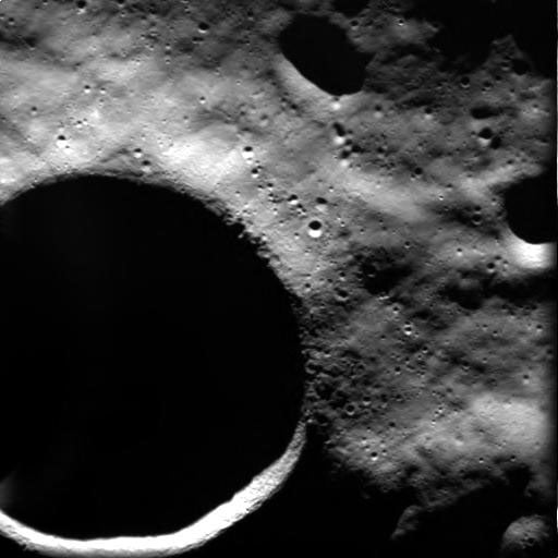 SMART 1 View of Shackleton Crater