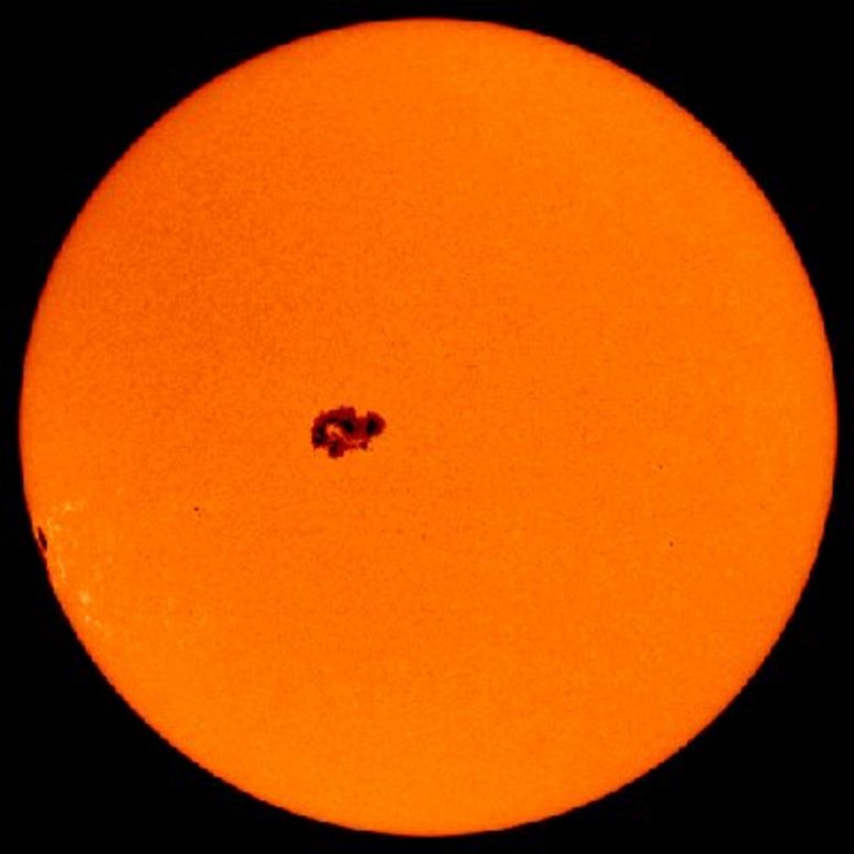 SOHO Sunspot October 2003