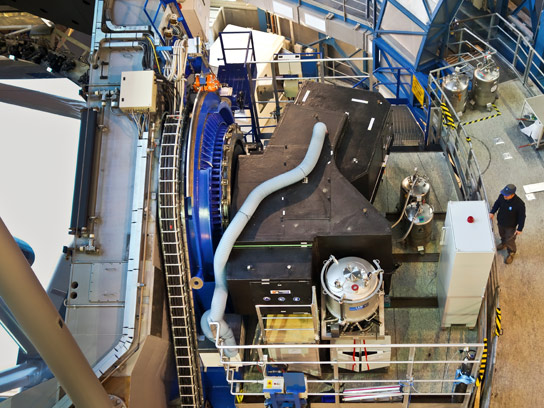 SPHERE Instrument Attached to the VLT