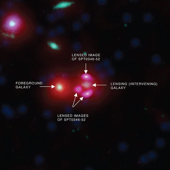 SPT 0346-52 Churning Out Stars at Remarkable Rate