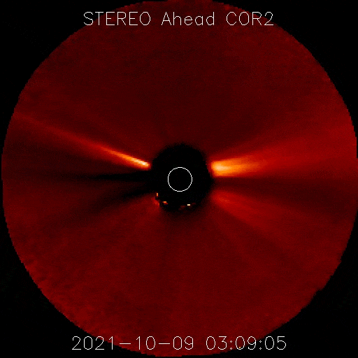 STEREO A COR2 October 9, 2021 CME