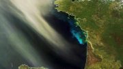 Saharan Dust Over the Bay of Biscay