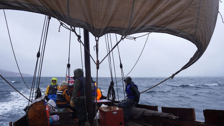 Sailing a Viking Style Boat Through Northern Norway