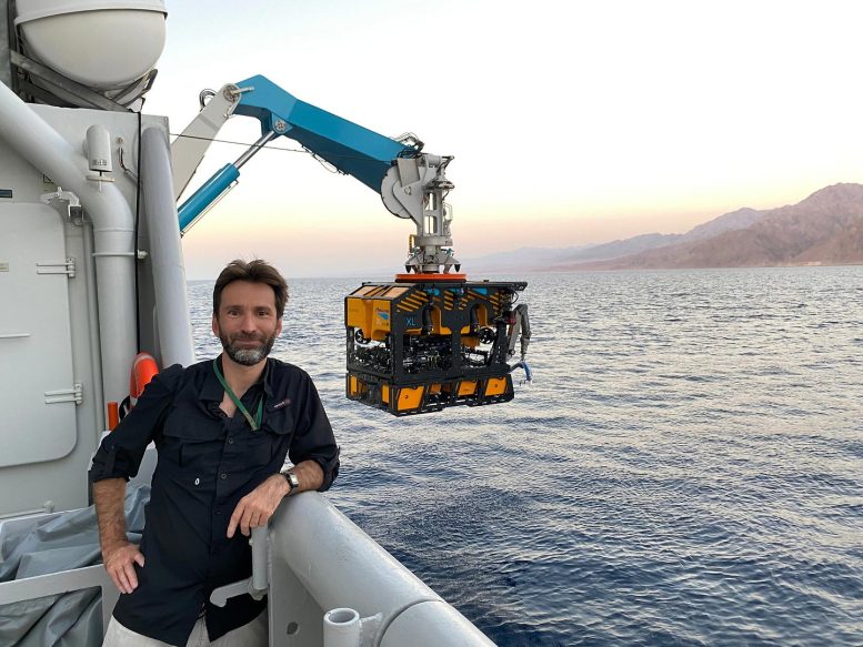 Sam Purkis OceanX Research Vessel