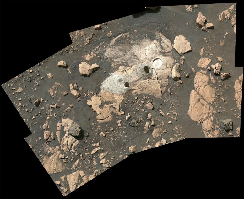 Sample Collection and Rock Analysis at Wildcat Ridge