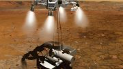 Sample Return Mission Landing on Mars for a Short Stay