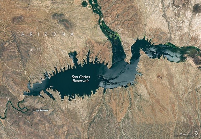 San Carlos Reservoir June 2023