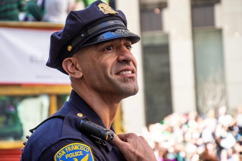 San Francisco Police Office Close Up