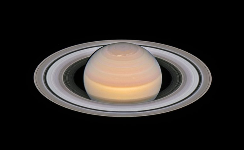 Saturn and Its Rings in 2018