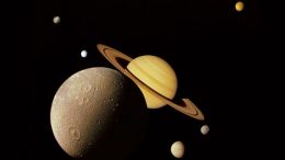 Saturnian system montage