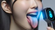 Scanning Woman's Tongue