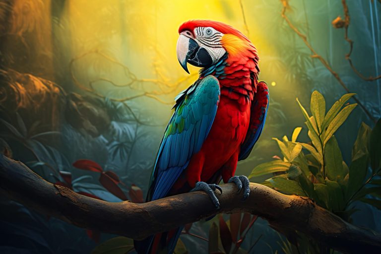 Scarlet Secrets: Scientists Uncover Ancient Breeding of Scarlet Macaws