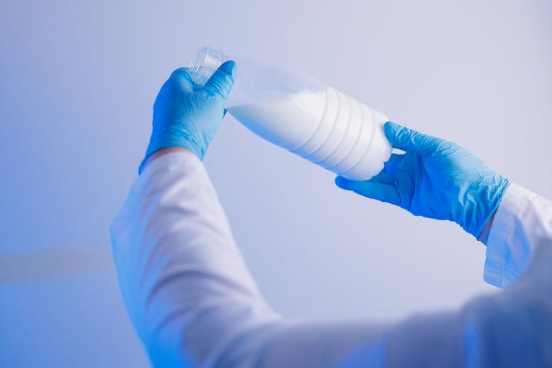 Scientist Milk Quality Control Test