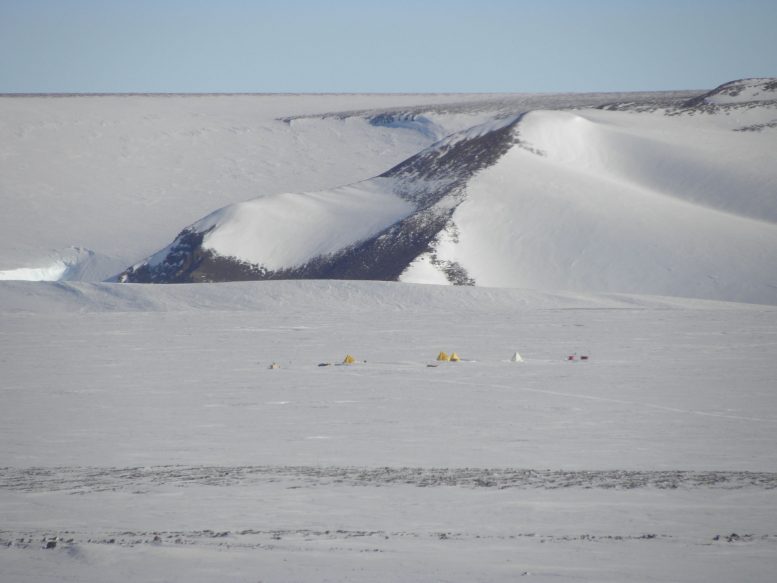 Scientists Collect Bits of the Solar System from an Antarctic Glacier