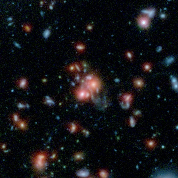 Scientists Discover a Rare Galaxy Cluster