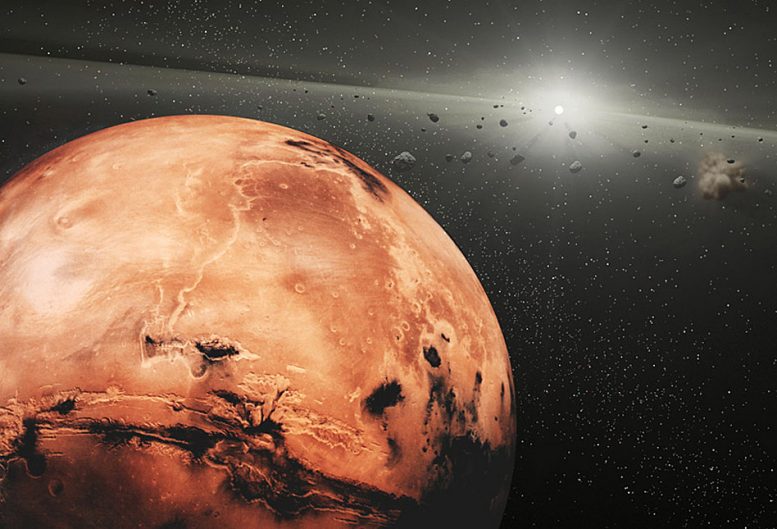 Scientists Find that Mars Can Refresh Asteroid Surfaces