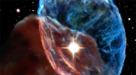 Scientists Measure the Expansion Velocity of a Shockwave of the Supernova Remnant W44