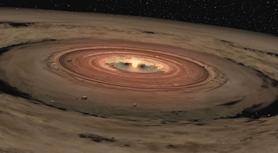 Scientists Solve Mystery of Oxygen Patterns in Early Solar Systems Rocks