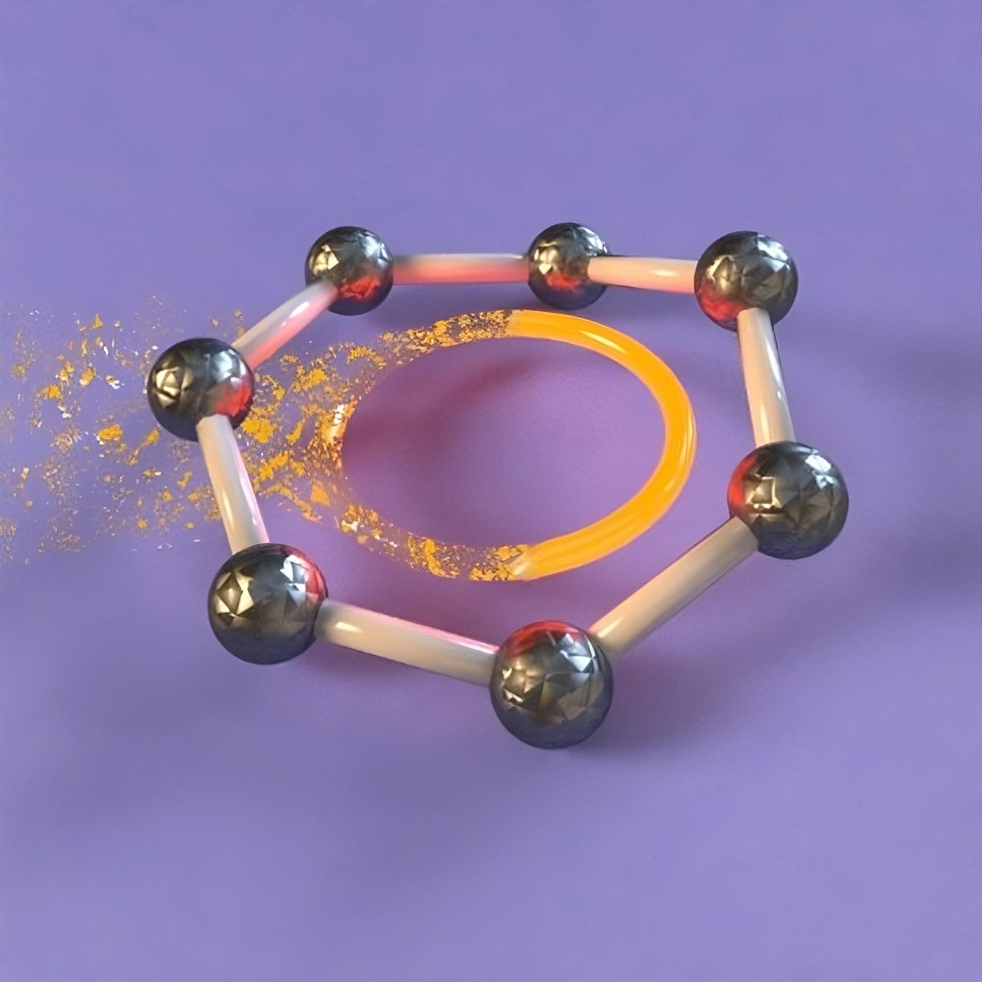 A team of researchers from Durham University and the University of York has twisted molecules to their limits in order to challenge understanding of c