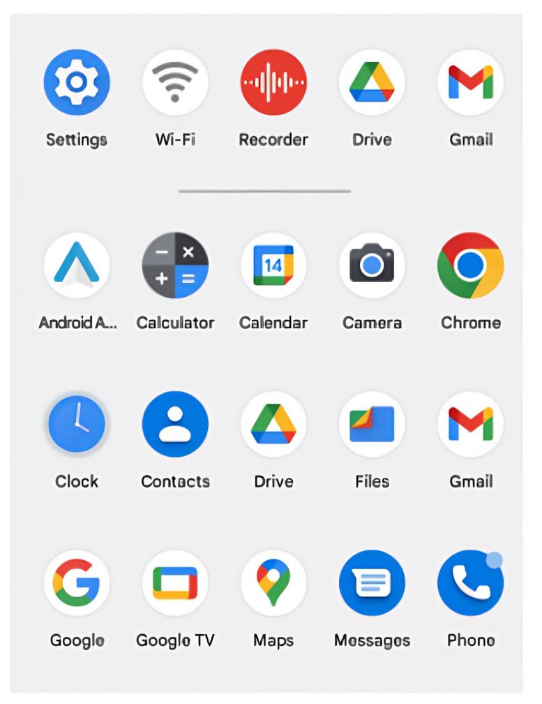 Screenshot of Android App Launcher With Spyware App