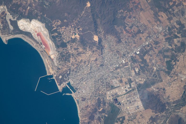 Seaport of Salina Cruz From Space