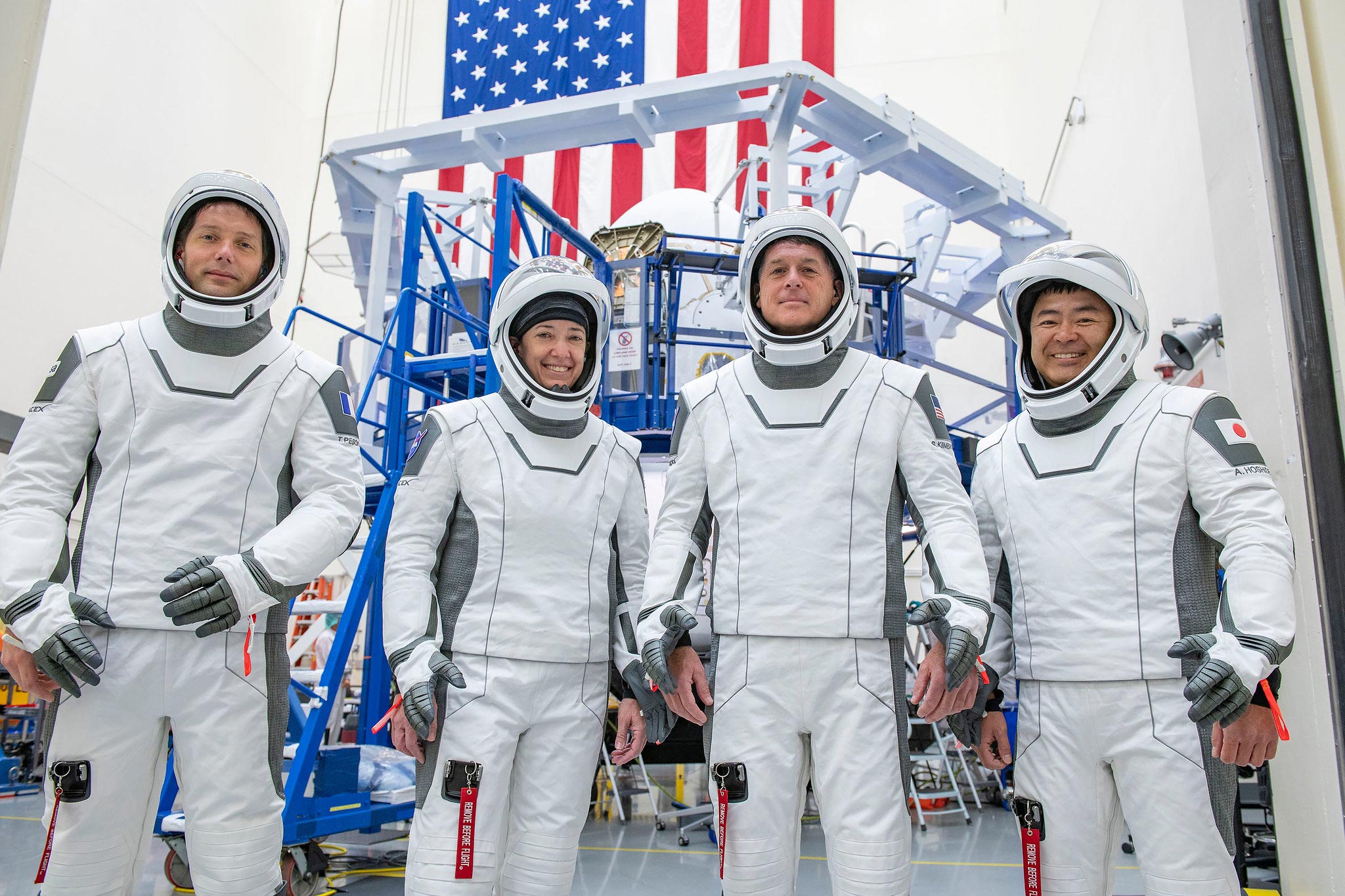 NASA SpaceX Crew-2 Astronauts leave for space station to perform microgravity science