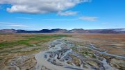 Sedimentary Plain in Iceland