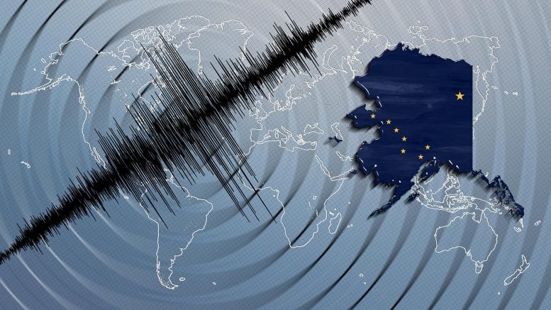Seismic Activity Earthquake Map Alaska