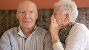 Senior Couple Hearing Dementia Concept