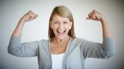 Senior Woman Strength Health Vitality